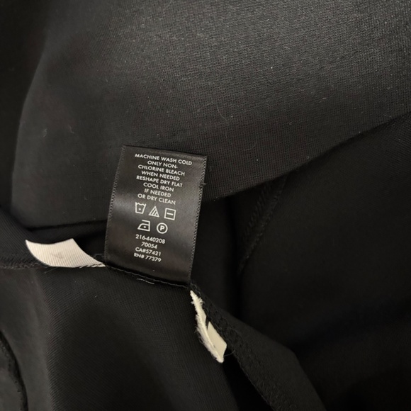 Ann Taylor | Women's Off-the-Shoulder Black Dress - Picture 8 of 8